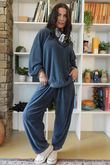 Terry B Classic Relaxed Pant Denim